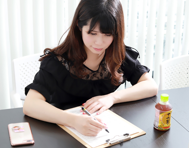 皆様にはアンケートの記入をお願いします
